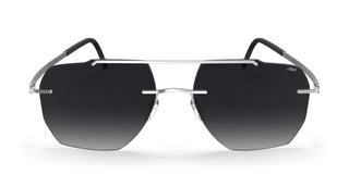 Silhouette RINCON RIMLESS 8746 unisex Silver Pilot Sunglasses