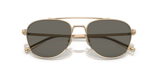 Oliver Peoples Rivetti Ov 1335st Unisex Gold Pilot Sunglasses