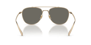 Oliver Peoples Rivetti Ov 1335st Unisex Gold Pilot Sunglasses
