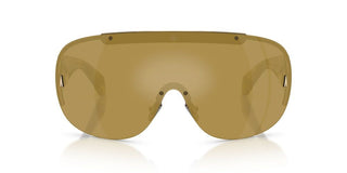 Moncler Rizon Me4012 Unisex Havana Shield Sunglasses
