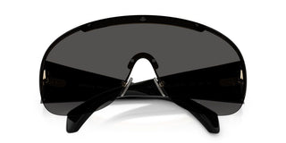 Moncler Rizon Me4012 Unisex Black Shield Sunglasses