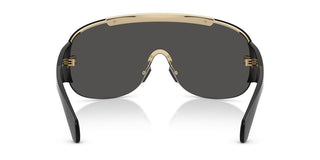 Moncler Rizon Me4012 Unisex Black Shield Sunglasses