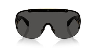 Moncler Rizon Me4012 Unisex Black Shield Sunglasses