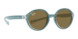 Ray-Ban RJ 9075S JUNIOR unisex Blue Round Sunglasses