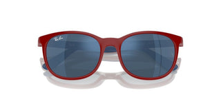 Ray-ban Rj 9079s Junior Children Red Squared Sunglasses