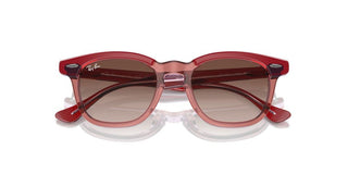 Ray-ban Rj 9098s Junior Children Pink Squared Sunglasses