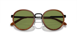 Ralph Lauren RL 7081 men Brown Round Sunglasses