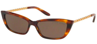 Ralph Lauren RL 8173 women Havana Cat Eye Sunglasses