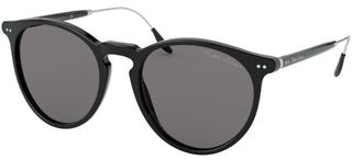 Ralph Lauren RL 8181P men Black Round Sunglasses
