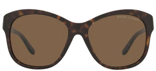 Ralph Lauren RL 8190Q women Havana Butterfly Sunglasses