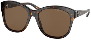 Ralph Lauren RL 8190Q women Havana Butterfly Sunglasses