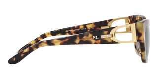 Ralph Lauren RL 8206U women Havana Butterfly Sunglasses