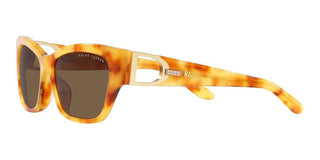 Ralph Lauren RL 8206U women Havana Butterfly Sunglasses