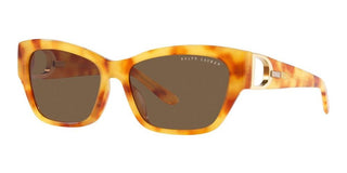 Ralph Lauren RL 8206U women Havana Butterfly Sunglasses