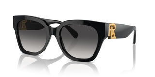 Ralph Lauren Rl 8221 Women Black Butterfly Sunglasses