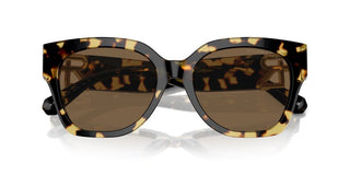 Ralph Lauren Rl 8221 Women Havana Butterfly Sunglasses