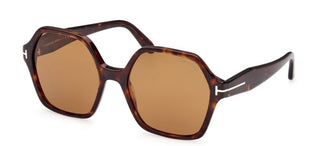 Tom Ford ROMY FT 1032 women Havana Geometric Sunglasses