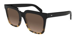 Maui Jim Rooftops Mj0898s Unisex Black Squared Sunglasses