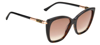Jimmy Choo ROSE/S women Havana Butterfly Sunglasses