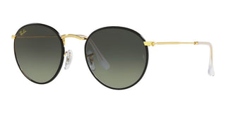 Ray-Ban ROUND FULL COLOR RB 3447JM unisex Black Round Sunglasses