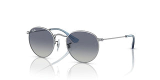 Ray-ban Round Metal Junior Rj 9547s Unisex Silver Round Sunglasses