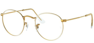 Ray-Ban ROUND METAL RX 3447V unisex White Round Eyeglasses