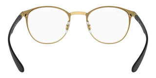 Ray-Ban ROUND RX 6355 unisex Black Geometric Eyeglasses