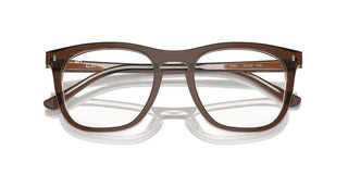 Ray-ban Rx 2210v Unisex Brown Squared Eyeglasses