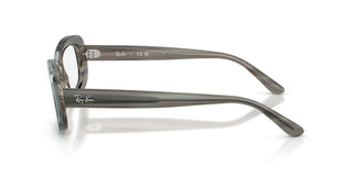 Ray-Ban RX 2221V women Grey Geometric Eyeglasses