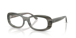Ray-Ban RX 2221V women Grey Geometric Eyeglasses
