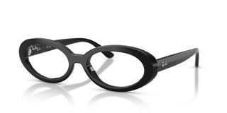 Ray-Ban RX 2223V women Black Oval Eyeglasses