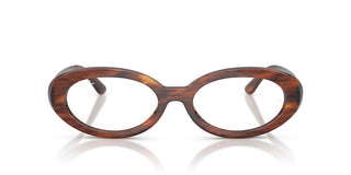 Ray-Ban RX 2223V women Havana Oval Eyeglasses