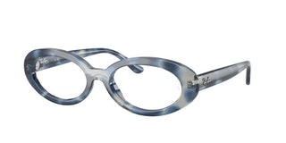 Ray-Ban RX 2223V women Blue Oval Eyeglasses