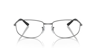 Ray-Ban RX 3732V unisex Ruthenium Squared Eyeglasses