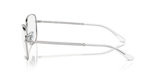 Ray-ban Rx 3733v Unisex Silver Squared Eyeglasses