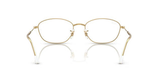 Ray-ban Rx 3749v Women Gold Oval Eyeglasses