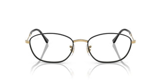 Ray-ban Rx 3749v Women Black Oval Eyeglasses