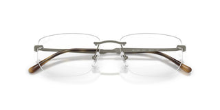 Ray-Ban RX 3768V unisex Grey Rectangle Eyeglasses