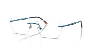 Ray-Ban RX 3768V unisex Blue Rectangle Eyeglasses