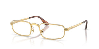 Ray-Ban RX 3927V unisex Gold Rectangle Eyeglasses