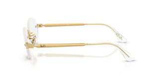 Ray-Ban RX 3929V unisex Gold Round Eyeglasses