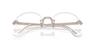 Ray-Ban RX 3929V unisex Pink Round Eyeglasses