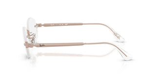 Ray-Ban RX 3929V unisex Pink Round Eyeglasses