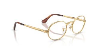 Ray-Ban RX 3931V unisex Gold Round Eyeglasses