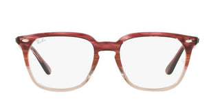 Ray-Ban RX 4362V unisex Red Squared Eyeglasses