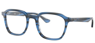 Ray-Ban RX 5390 unisex Blue Geometric Eyeglasses