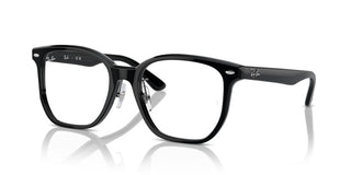 Ray-ban Rx 5425d Unisex Black Squared Eyeglasses