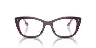 Ray-ban Rx 5433 Unisex Violet Squared Eyeglasses