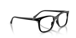 Ray-ban Rx 5446 Unisex Black Squared Eyeglasses