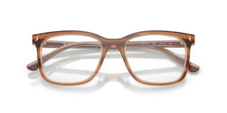 Ray-ban Rx 5446 Unisex Brown Squared Eyeglasses